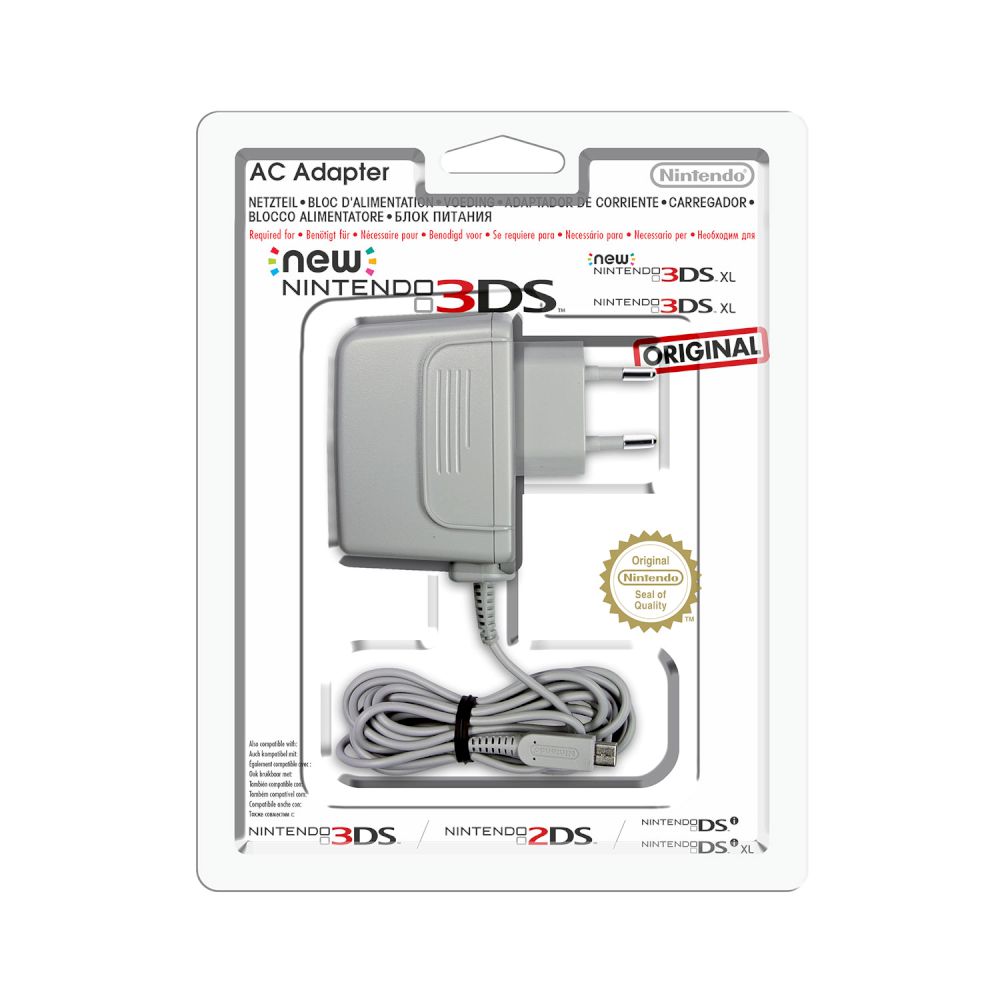 Nintendo AC Adapter (Dsi, Dsi XL, 3DS) 2DS/3DS περιφερειακά