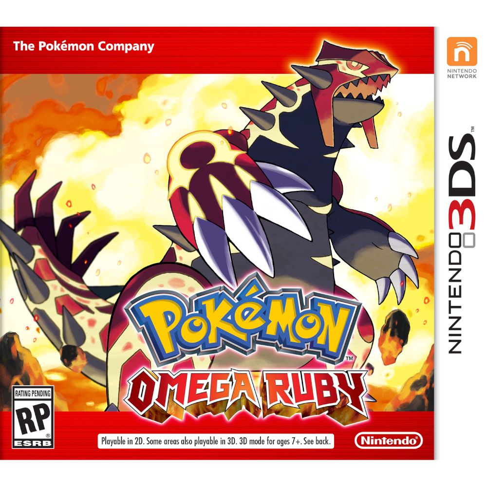 Nintendo Pokemon Omega Ruby 3DS 2DS/3DS games
