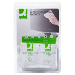 Q-Connect Μαντηλάκια Καθαρισμού Οθόνης