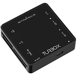 Turbo-X USB Hub & Card Reader Combo HUB-500