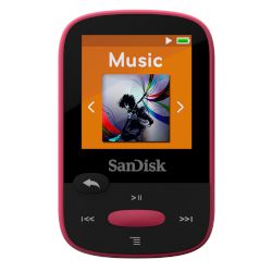 SanDisk MP3 Sansa Clip Sport 8 GB Ροζ