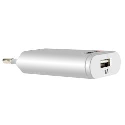 Φορτιστής Σπιτιού 1 Θέσης pokeit Λευκό 1A