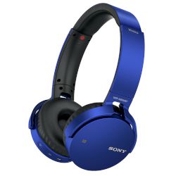 Headphones Bluetooth Sony MDR-XB650BTL Μπλε