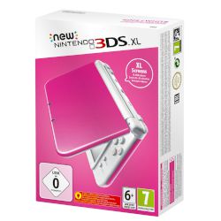 Nintendo 3DS  Xl 4GB Pink White