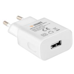 Φορτιστής Σπιτιού 1 Θέσης Yenkee Λευκό 1A