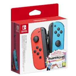 Nintendo Switch Joy-Con Red/Blue + Snipperclips
