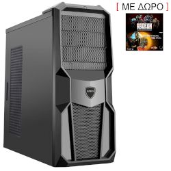 Turbo-X Cerberus GK300 Desktop (AMD Ryzen 5 1400/8 GB/1 TB HDD/120 GB SSD/RX 460)