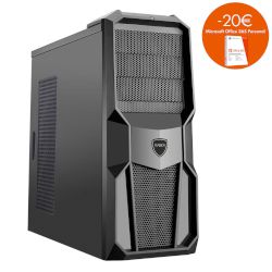 Turbo-X Cerberus GK410 Desktop (Intel Core i5 7400/8 GB/240 GB SSD/ SSD/GTX 1050)