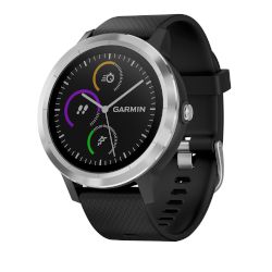 Garmin Vivoactive 3 St. Steel Black Silicone