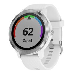 Garmin Vivoactive 3 St. Steel White Silicone