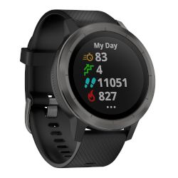 Garmin Vivoactive 3 Slate Black Silicone