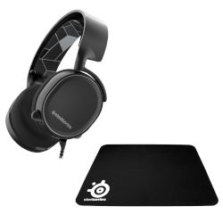 Steel Series Gaming Headset Arctis 3 + Mousepad QCK Mini