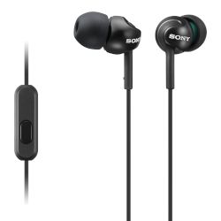Sony Handsfree MDREX110APB Μαύρο