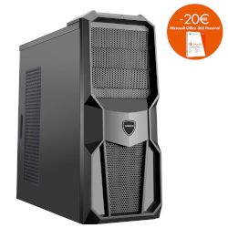 Turbo-X Cerberus GK230 Desktop (Intel Core i3 7100/8 GB/1 TB HDD/120 GB SSD/GT1030)