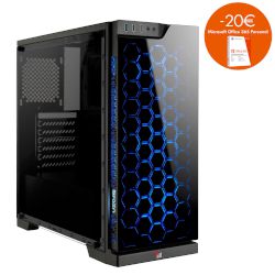 Turbo-X Cerberus GK500 Desktop (AMD Ryzen 5 2600/8 GB/120 GB SSD/1 TB HDD/RX 580)