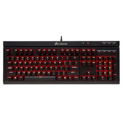 Corsair Πληκτρολόγιο K68 Red LED Cherry Ενσύρματο