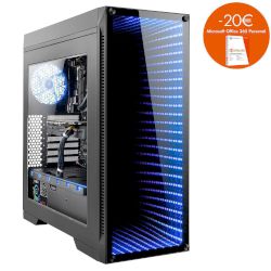 Turbo-X Nemesis N100 Desktop (Intel Core i5 8400/8 GB/240 GB SSD/1 TB HDD/GTX 1060)