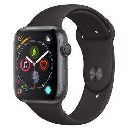 Apple Watch Series 4 44mm Space Gray sport black