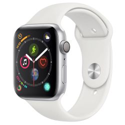 Apple Watch Series 4 44mm White Sport Band