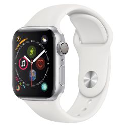 Apple Watch Series 4 40mm White Sport Band