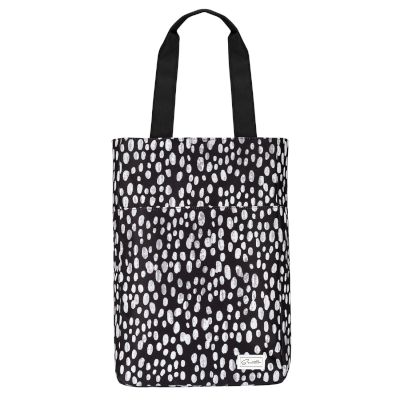 Sentio Shopping Bag Black and White