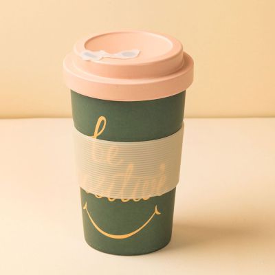 Sentio Κούπα Ταξιδιού Bamboo Be Positive