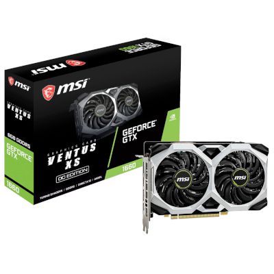 MSI VGA GeForce GTX 1660 Ventus XS 6GB