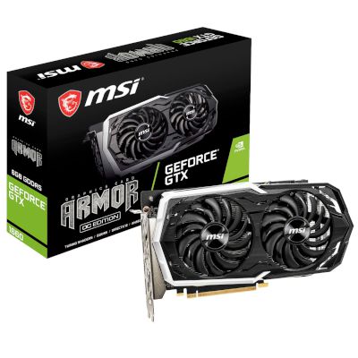 MSI VGA GeForce GTX 1660 Armor OC 6GB