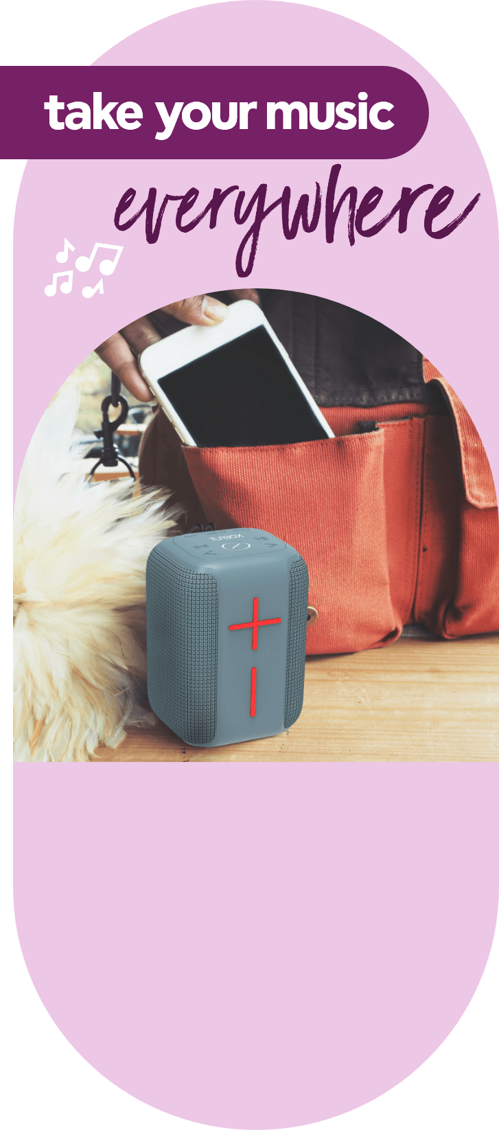 Take your music everywhere