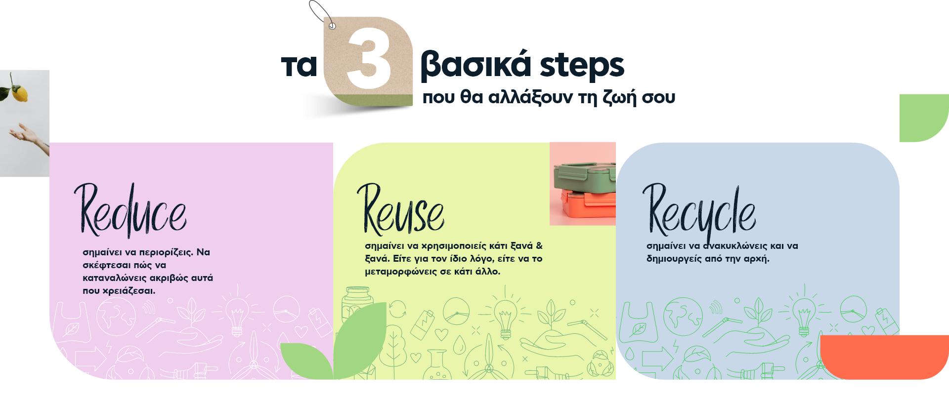 Plaisio lunch 3 basic steps