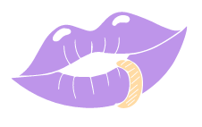 lips with piercing